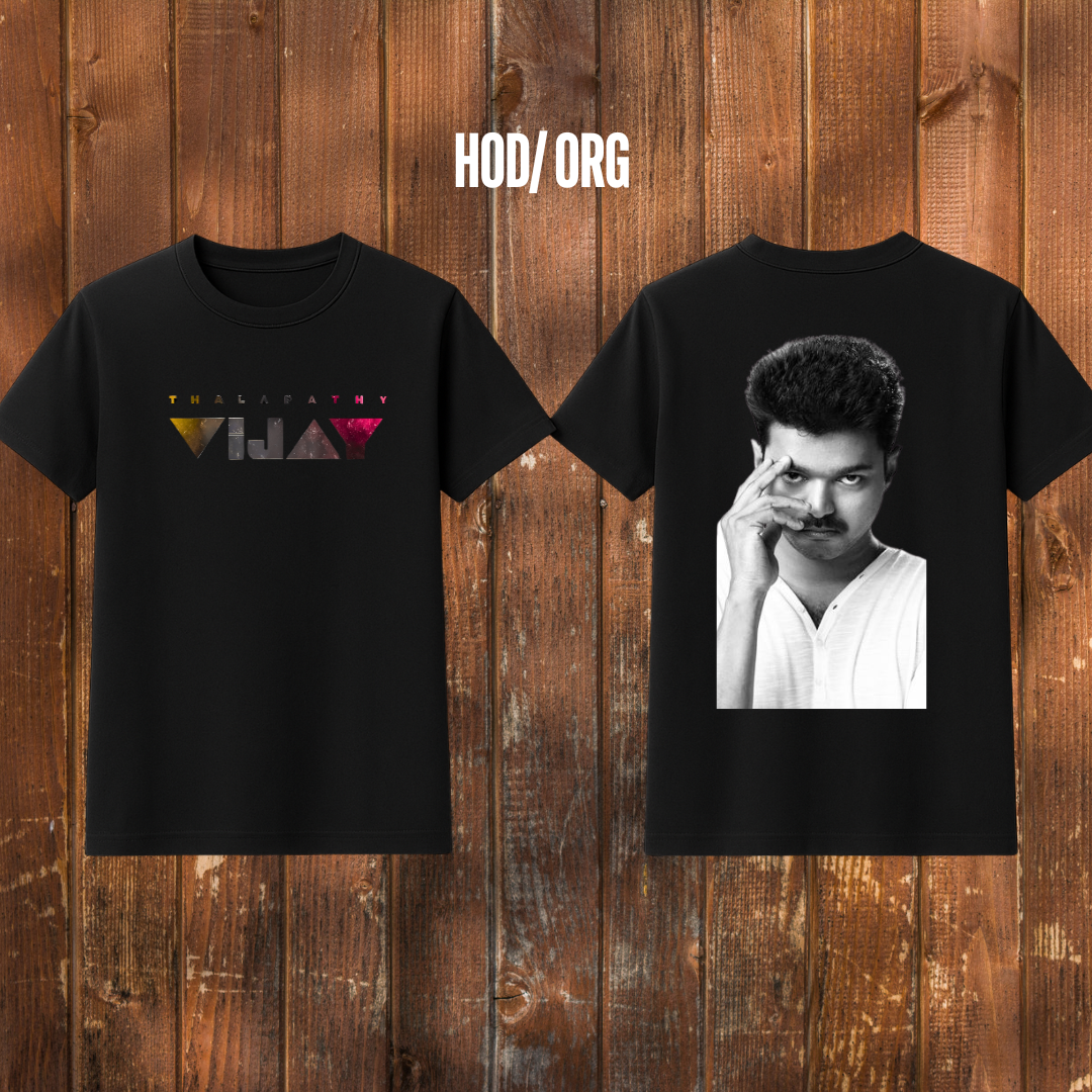 Jana Nayagan Thalapathy Vijay Tshirt 2.8