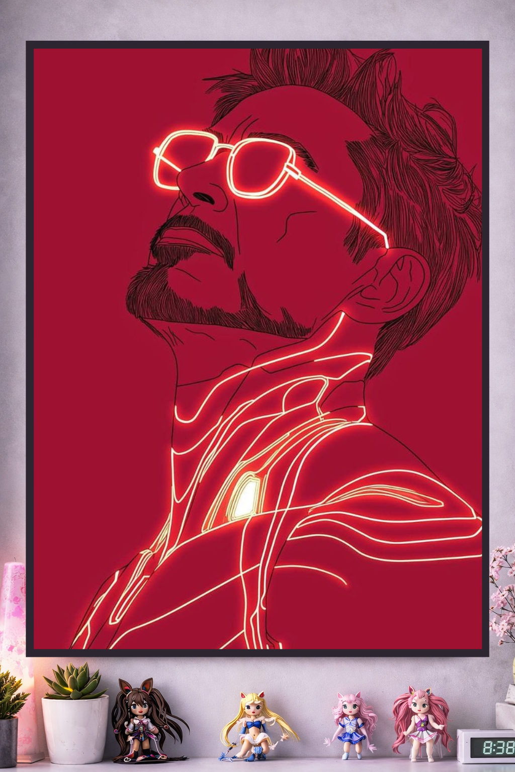 Iron Man Metal Print