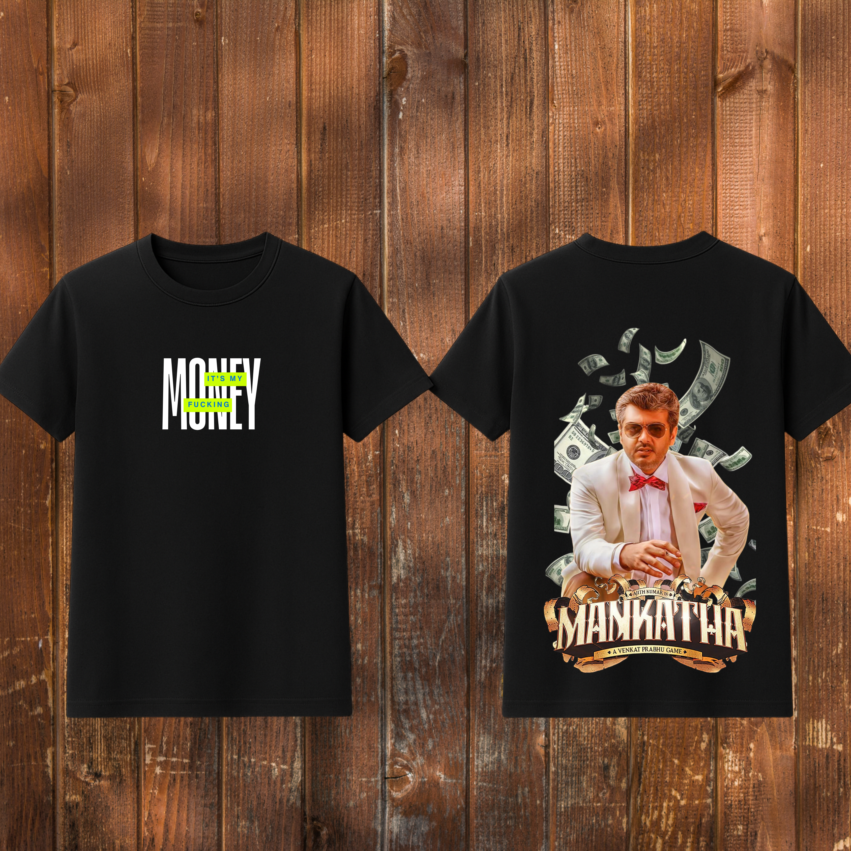Mankatha Thala Ajith T-Shirt
