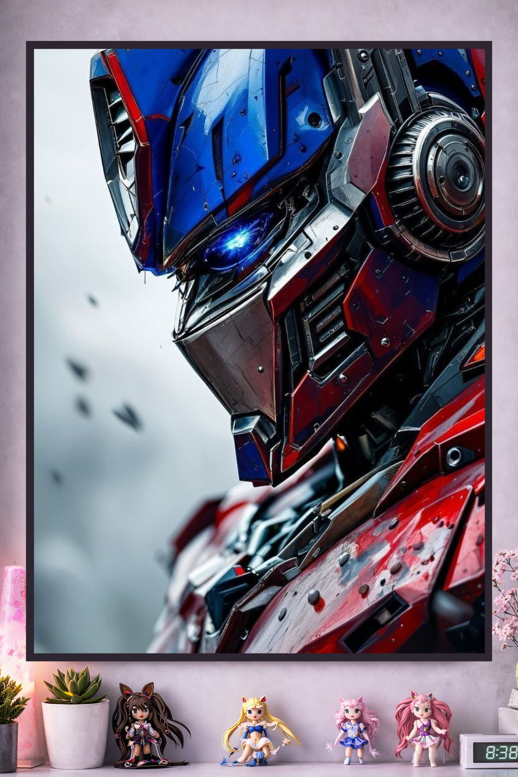 Transformers Optimus Prime Metal Print