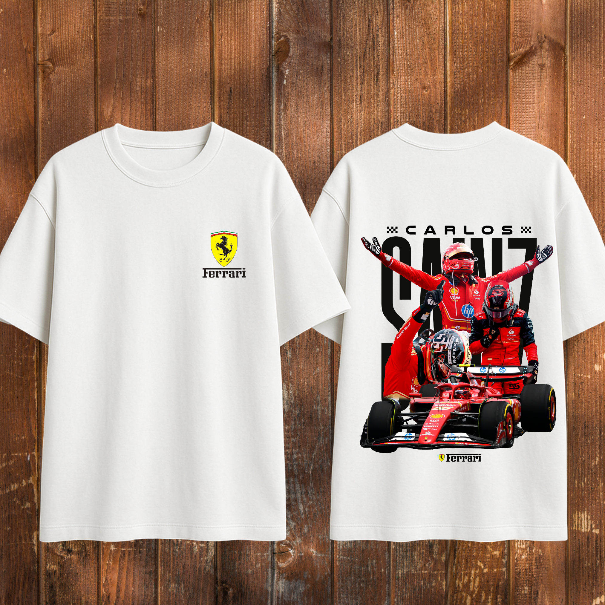 Carlos Sainz Customized T-Shirt