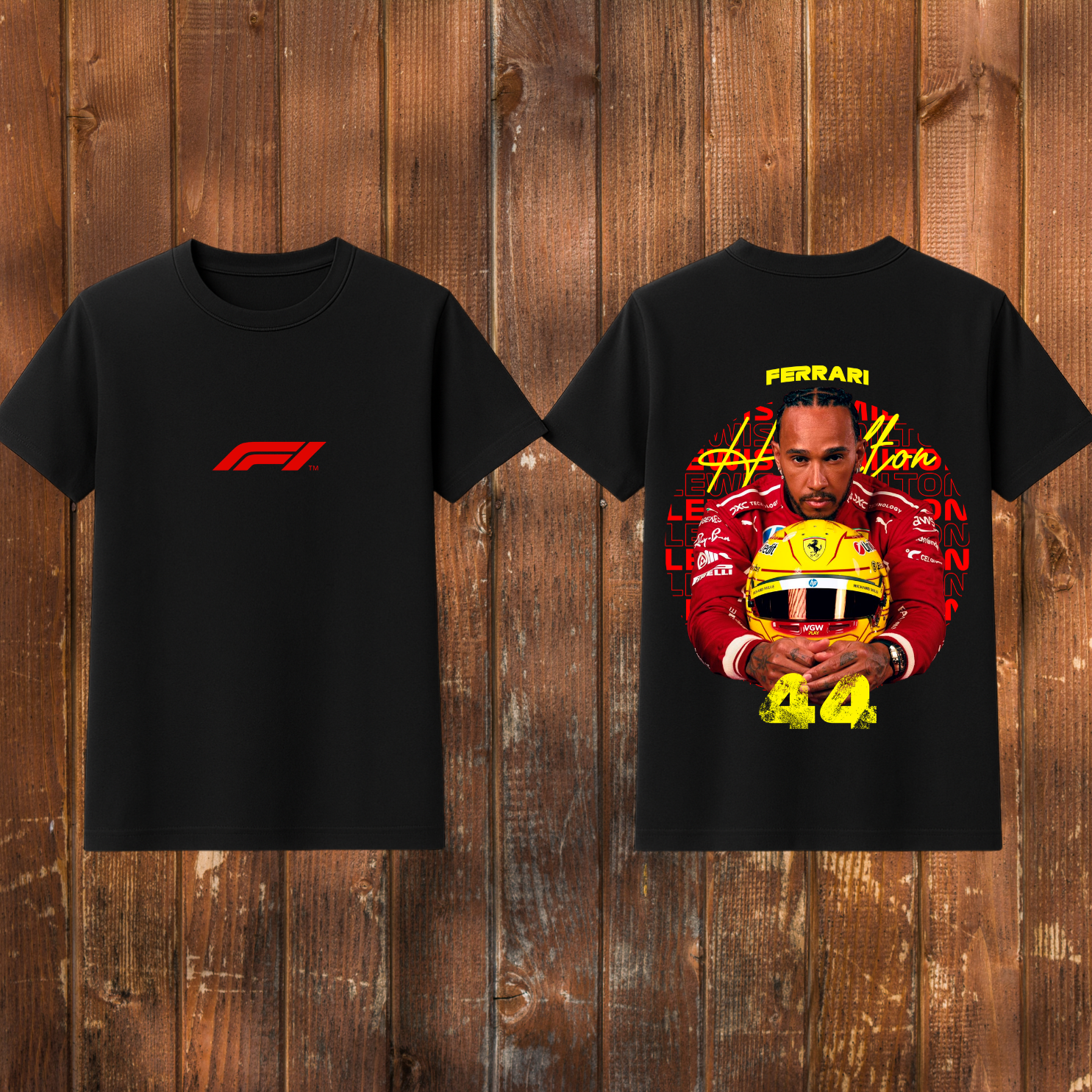 Lewis Hamilton Customized T-Shirt 1.1