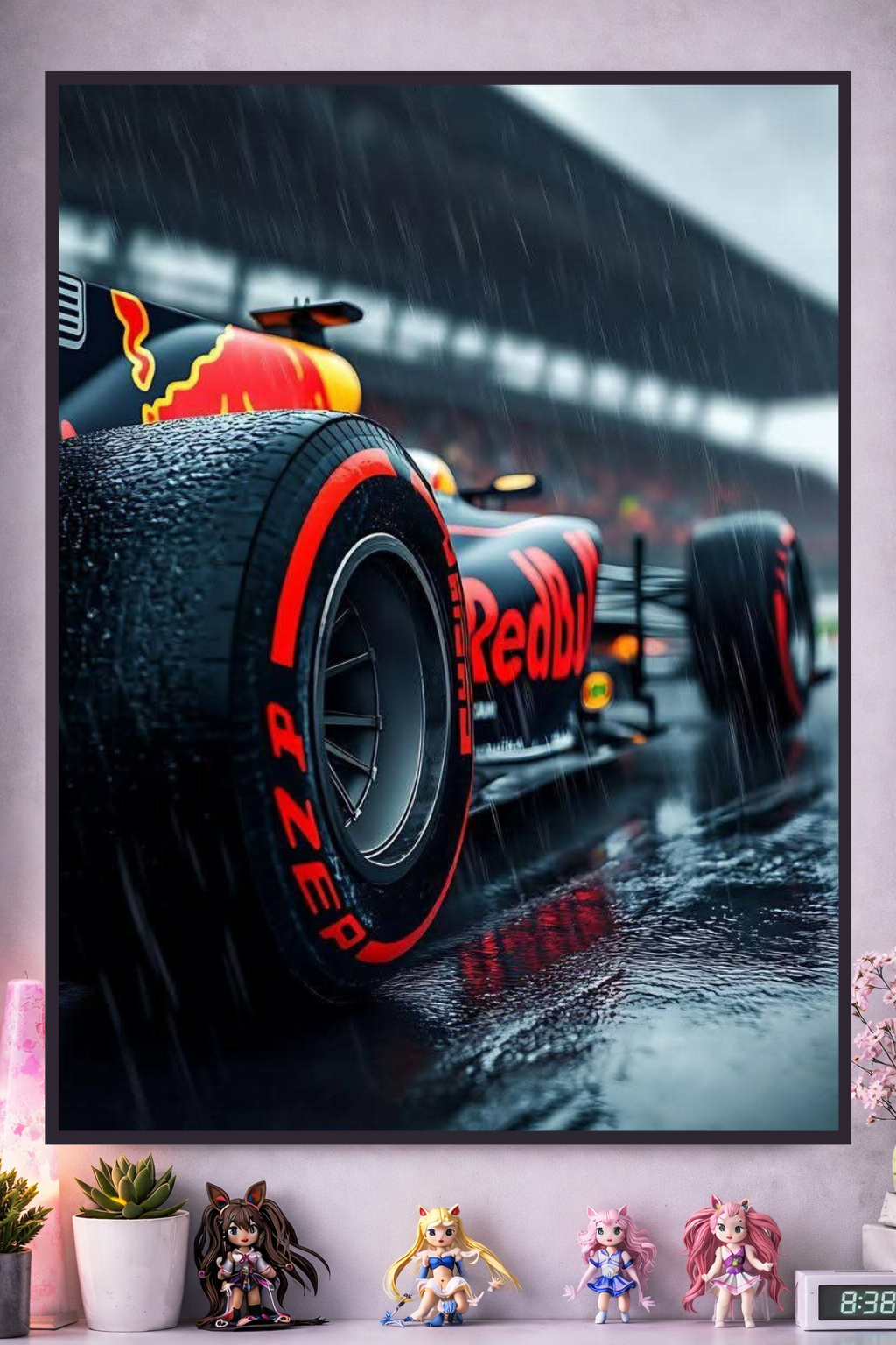 F1 metal prints
