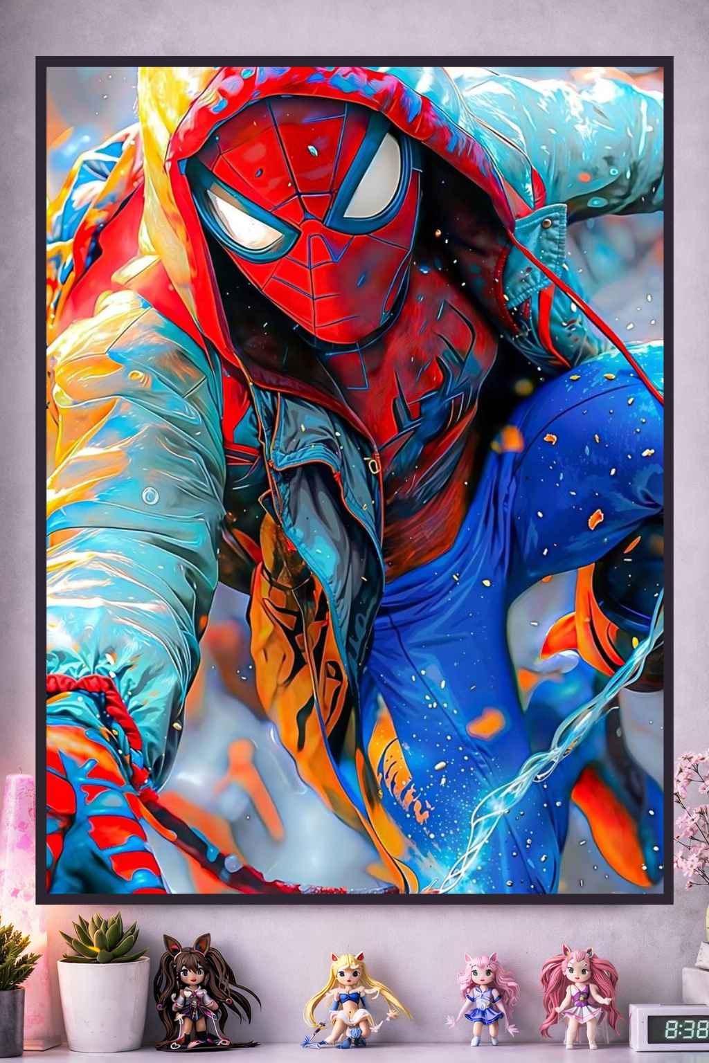 Spider-Man metal prints