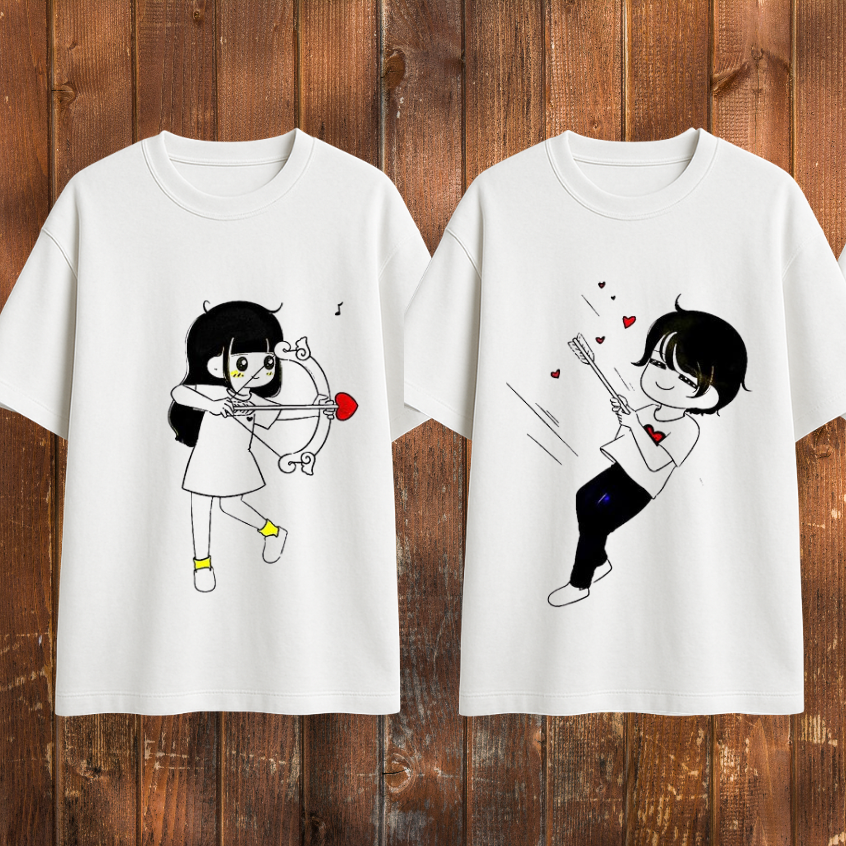 valentine's couples tshirt 1.0